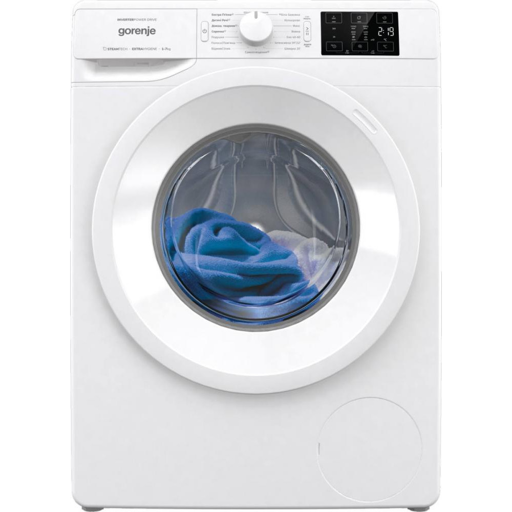 Gorenje W1NEI 72 SBS белый (739393) - купить стиральную машину: цены,  отзывы, характеристики > стоимость в магазинах Украины: Киев,  Днепропетровск, Львов, Одесса